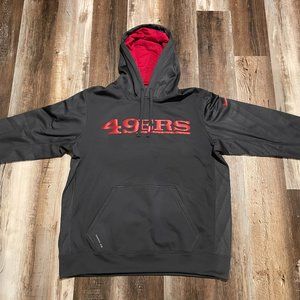 Men's Nike San Francisco 49ers Therma-Fit Hoodie